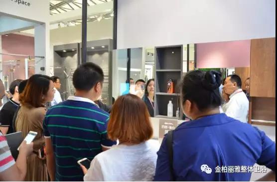 用户思维做产品和运营，金柏丽雅卫浴上海厨卫展圈粉众多经销商