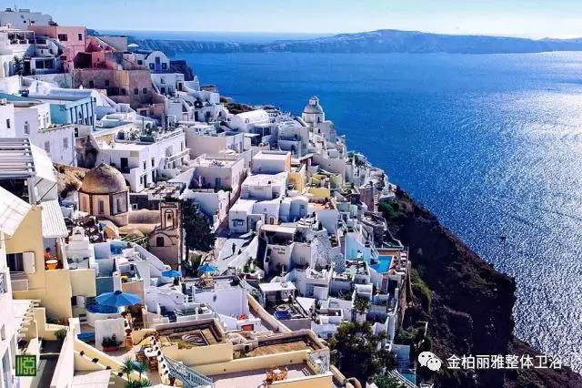 金柏丽雅卫浴淋浴房#圣托里尼Santorini Series#系列丨媲美天堂之境