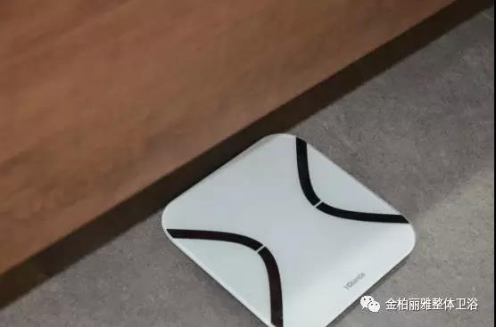 连接智能体重仪反映体重指标