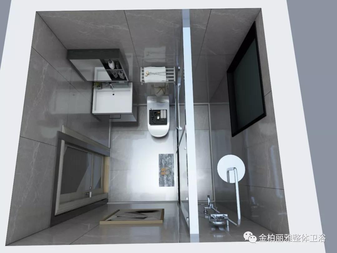 4㎡小户型卫生间，让你拥有百变生活