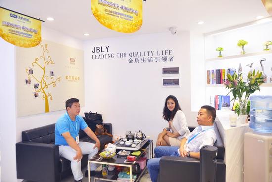 金柏丽雅展厅一角
