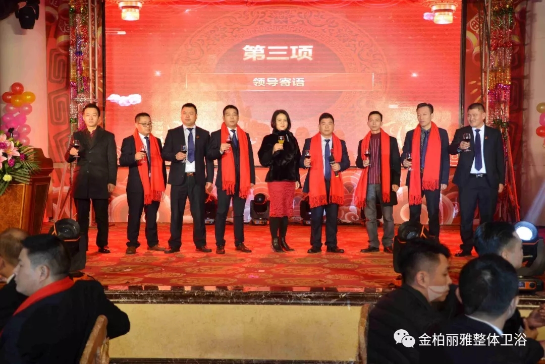 金柏丽雅年会，新春联合晚会